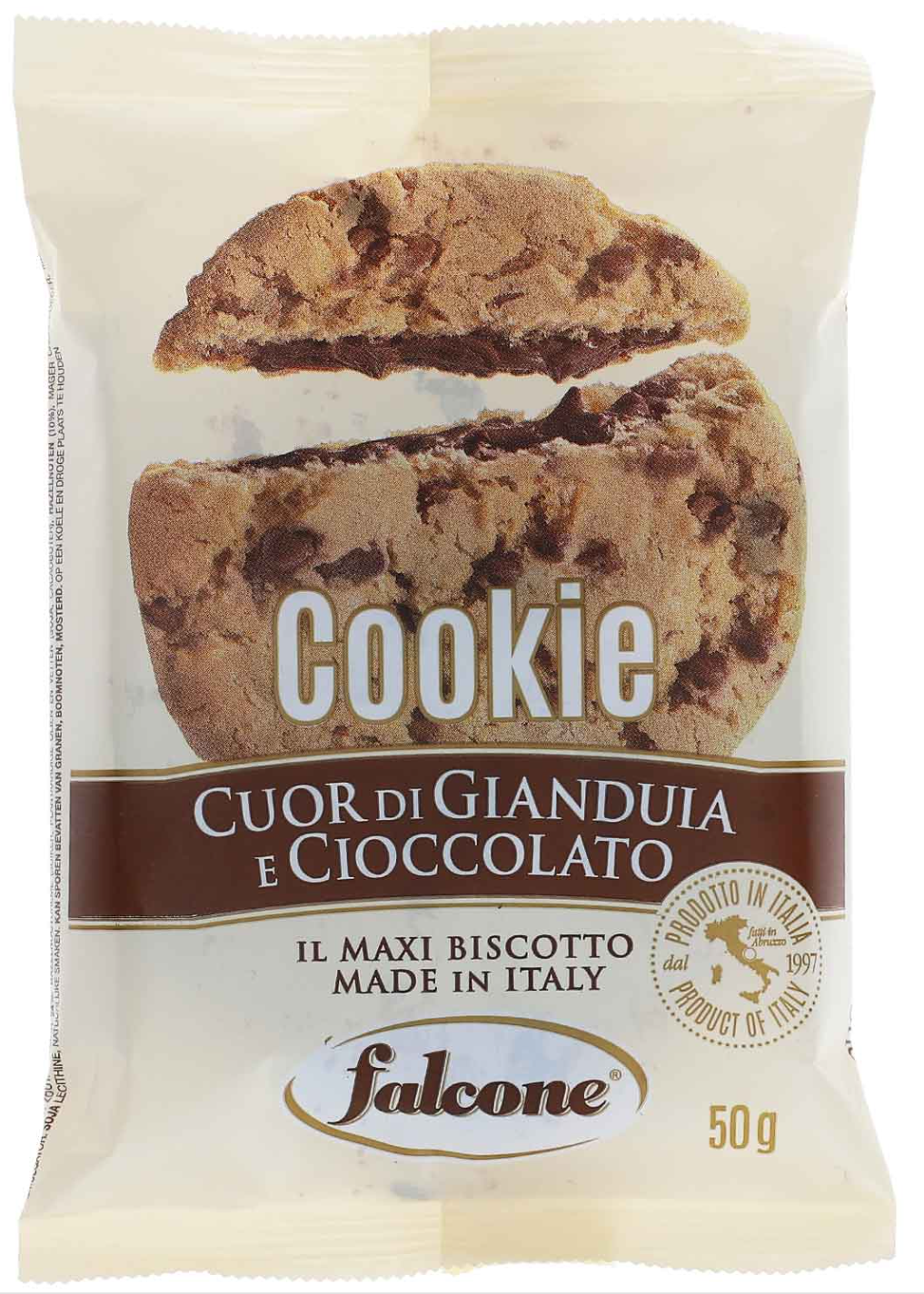 Falcone Dolciaria S.r.l. - Cookie Cuor di Gianduia e Cioccolato