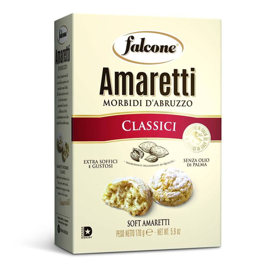 Falcone Dolciaria S.r.l. - Amaretti Morbidi d'Abruzzo, Classici, ital. Feingebäck mit Mandeln