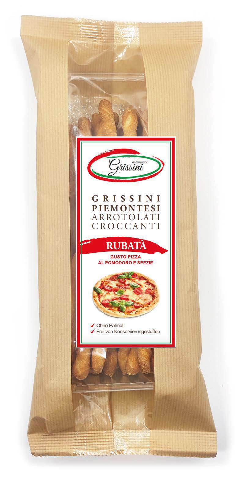 Grissini mit Pizza Geschmack