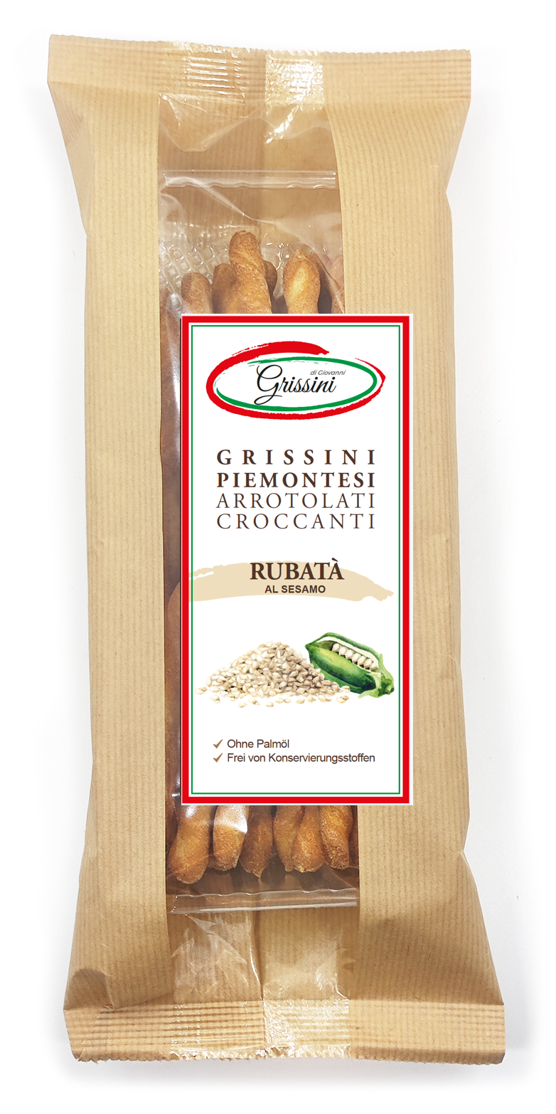 Grissini mit Sesam Geschmack